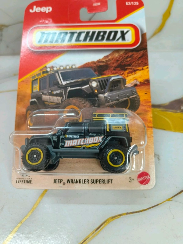 MATCHBOX | JEEP WRANGLER SUPERLIFT | JEEP | 62/125