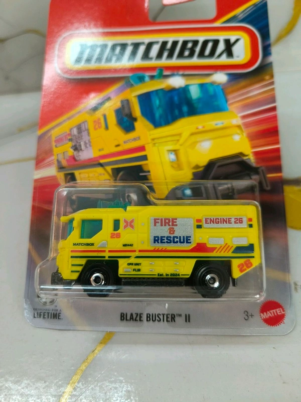 MATCHBOX | BLAZE BUSTER II | MBX RESCUE | 66/125