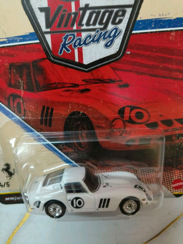 Hot Wheels PREMIUM CAR CULTURE VINTAGE RACING | FERRARI 250 GTO | FPY86 | 4/5 | Real Riders