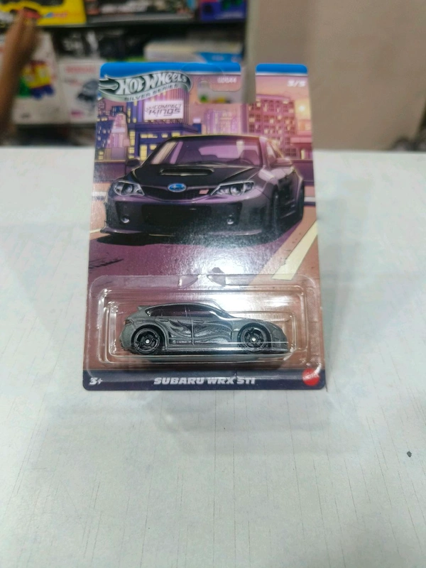 HOTWHEELS Hot Wheels SILVER SERIES | COMPACT KINGS | IMPORTED | SET OF 5 CARS | '12 FORD FIESTA | '99 HONDA CIVIC TYPE R (EK9) | SUBARU WRX STI | '15 MAZDA MX-5 MIATA | '91 NISSAN SENTRA SE-R | GDG44