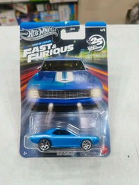 HOTWHEELS Hot Wheels SILVER SERIES | FAST & FURIOUS DREAM LINEUP | IMPORTED | SET OF 5 CARS | 1999 SUBARU IMPREZA WRX | CHEVY FLEETLINE | 1967 CUSTOM MUSTANG | 1969 CAMARO | 1999 NISSAN MAXIMA | HNR88