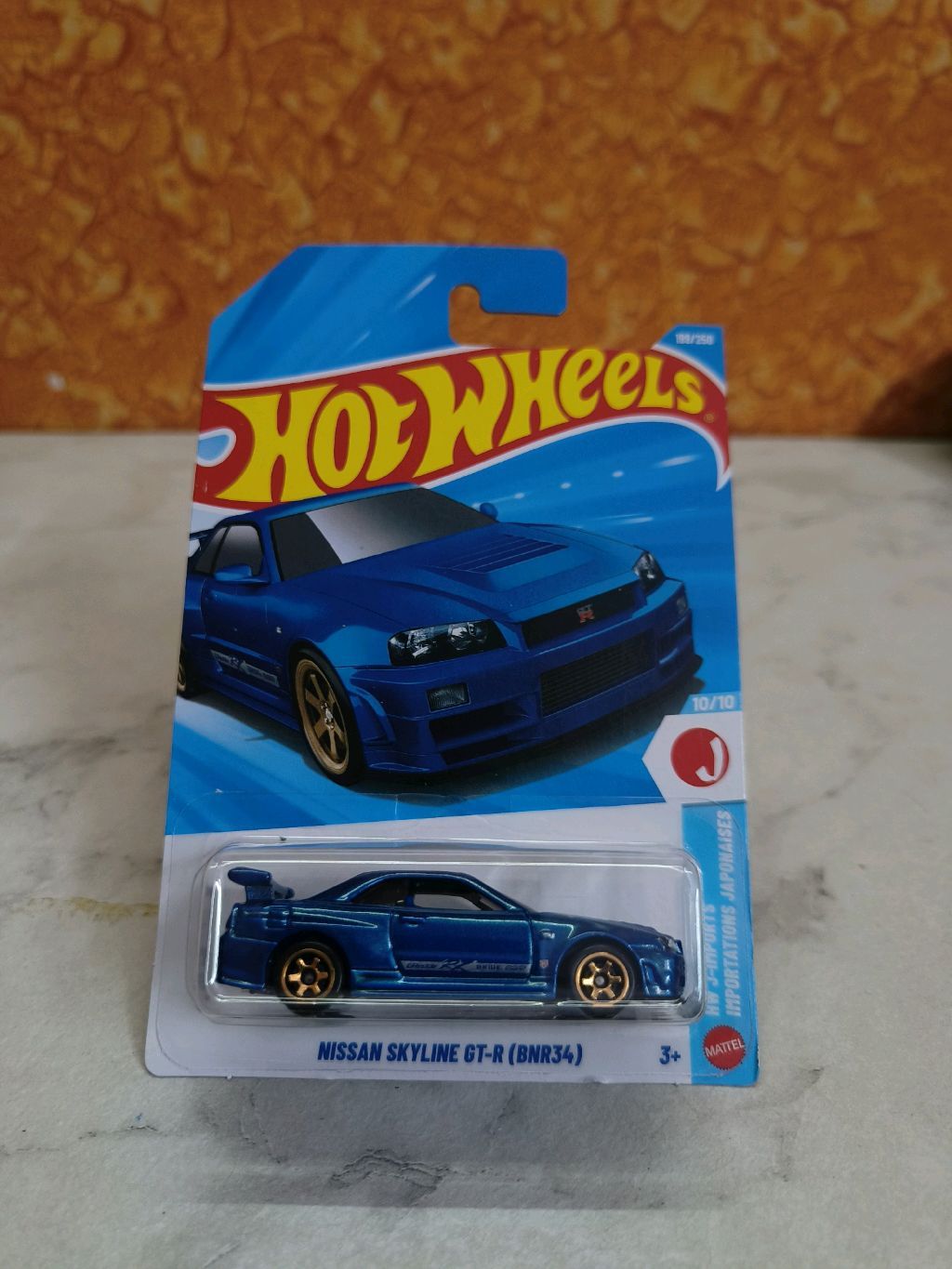 NISSAN SKYLINE GT-R (BNR34) | HW J-Imports | Metalflake Blue | 199/250