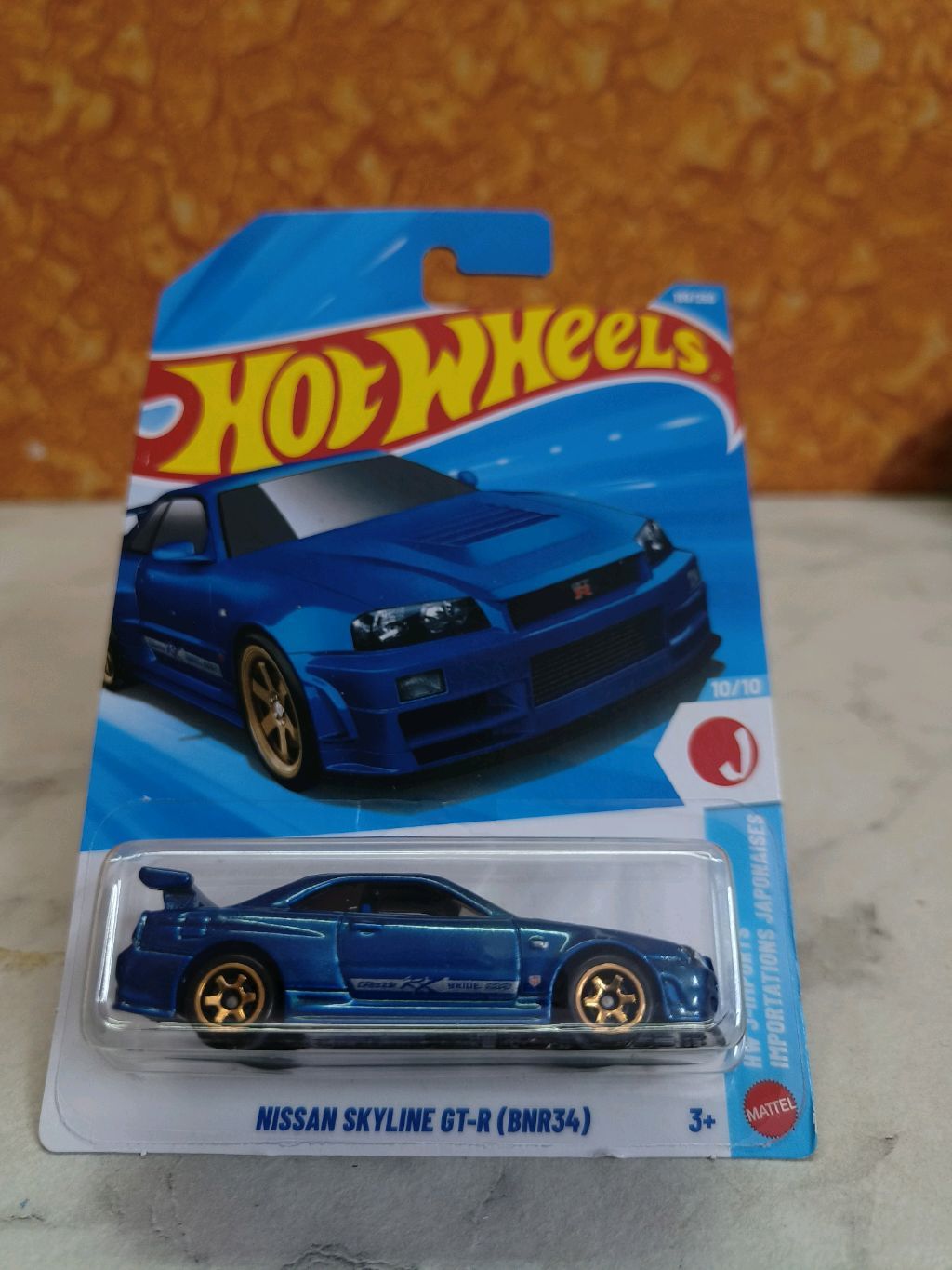 NISSAN SKYLINE GT-R (BNR34) | HW J-Imports | Metalflake Blue | 199/250