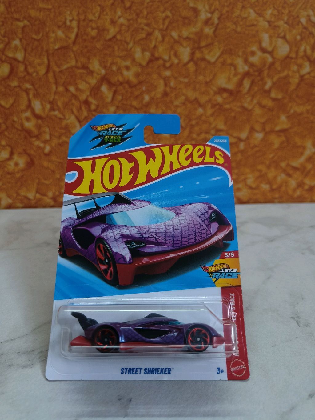 STREET SHRIEKER | Hot Wheels Let's Race | Metalflake Purple | 203/250