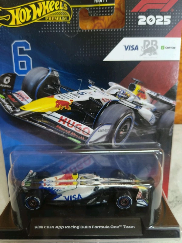 HOTWHEELS Hot wheels Premium 2025 | Visa Cash App Racing Bulls Formula One Team (#6) | FORMULA 1 | HRV11