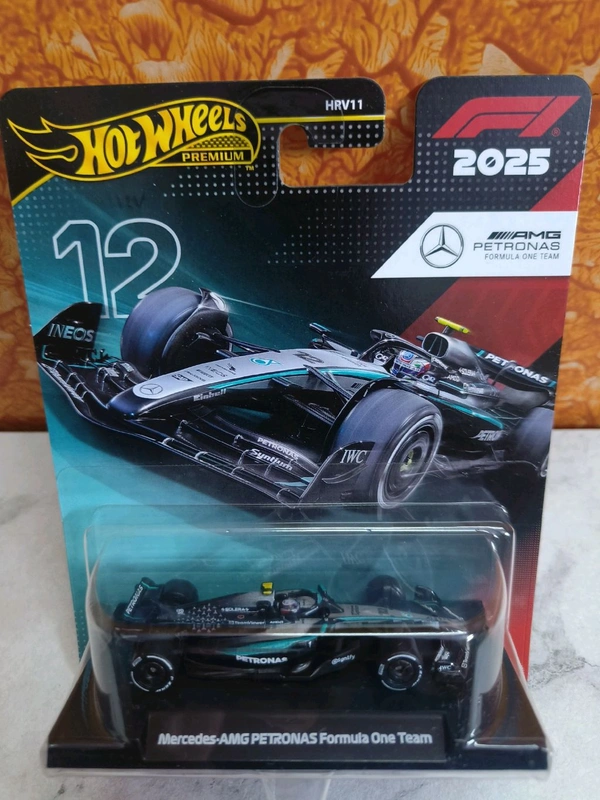 HOTWHEELS Hot wheels Premium 2025 | Mercedes-AMG PETRONAS Formula One Team (#12) | FORMULA 1 | HRV11