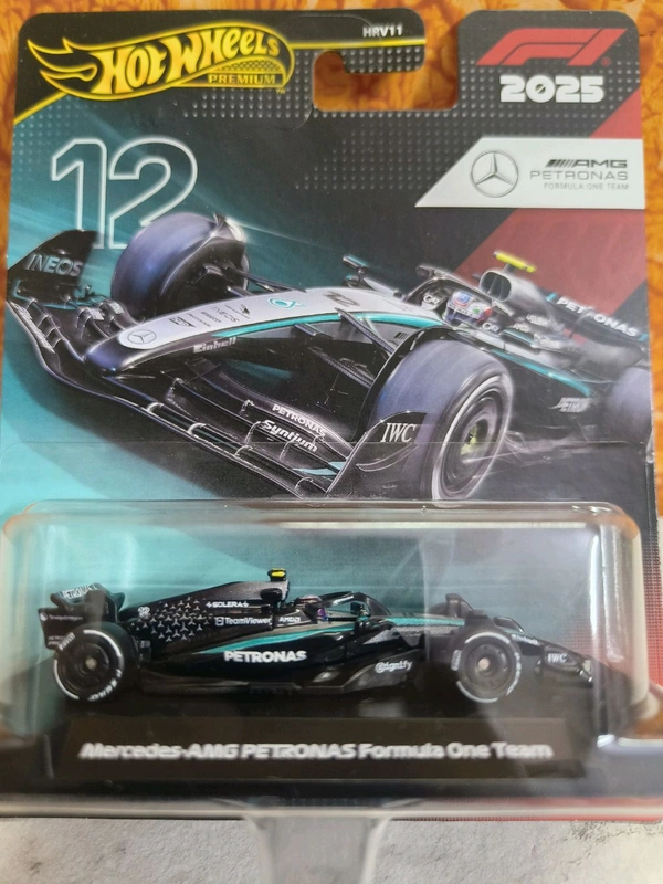 HOTWHEELS Hot wheels Premium 2025 | Mercedes-AMG PETRONAS Formula One Team (#12) | FORMULA 1 | HRV11