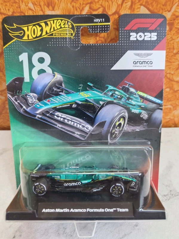 HOTWHEELS Hot wheels Premium 2025 | Aston Martin Aramco Formula One Team (#18) | FORMULA 1 | HRV11