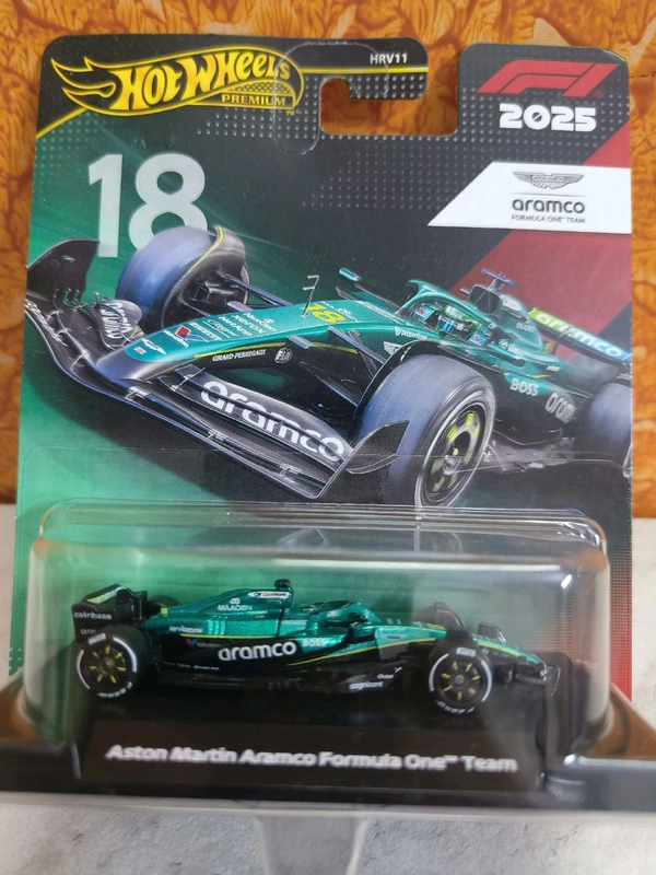 HOTWHEELS Hot wheels Premium 2025 | Aston Martin Aramco Formula One Team (#18) | FORMULA 1 | HRV11