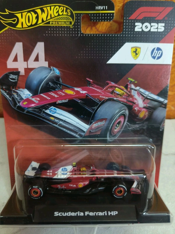HOTWHEELS Hot wheels Premium 2025 | Scuderia Ferrari HP (#44) | FORMULA 1 | HRV11