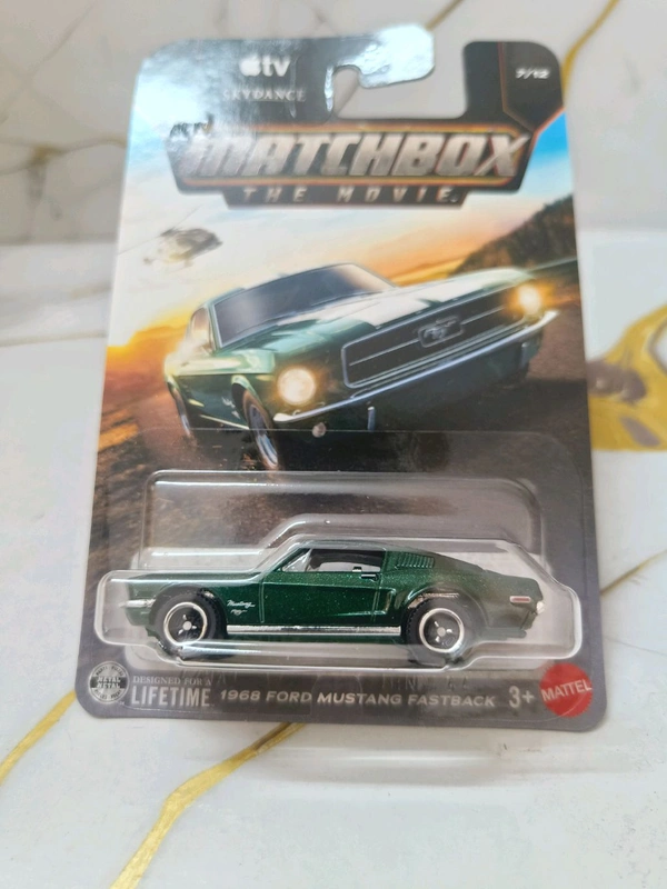 MATCHBOX | Apple TV SKYDANCE | 1968 FORD MUSTANG FASTBACK | Ford | 7/12
