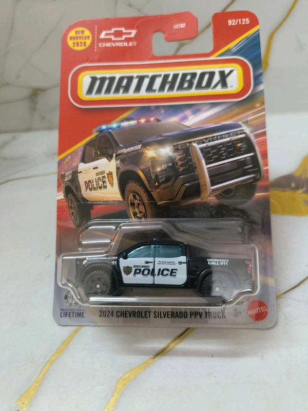MATCHBOX | 2024 CHEVROLET SILVERADO PPV TRUCK | Chevrolet | 92/125