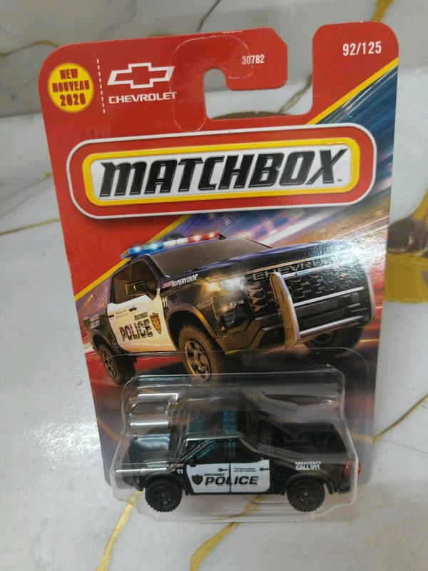 MATCHBOX | 2024 CHEVROLET SILVERADO PPV TRUCK | Chevrolet | 92/125