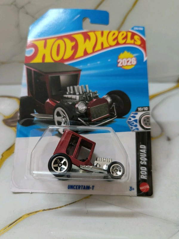 Hot Wheels UNCERTAIN-T | Rod Squad | Red | 230/250