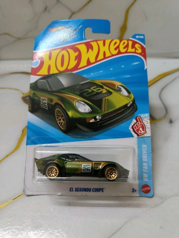 Hot Wheels EL SEGUNDO COUPE | HW Fan Driven | Olive Green | 96/250