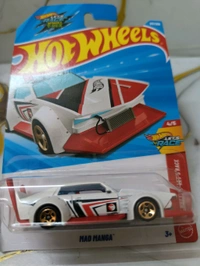 Hot Wheels MAD MANGA | Hot Wheels Let's Race | White| Treasure Hunt | 217/250