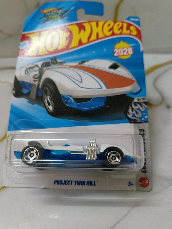 Hot Wheels PROJECT TWIN MILL | Cool Classics | White | 219/250