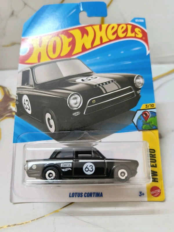 Hot Wheels LOTUS CORTINA | HW Euro | Black | 67/250