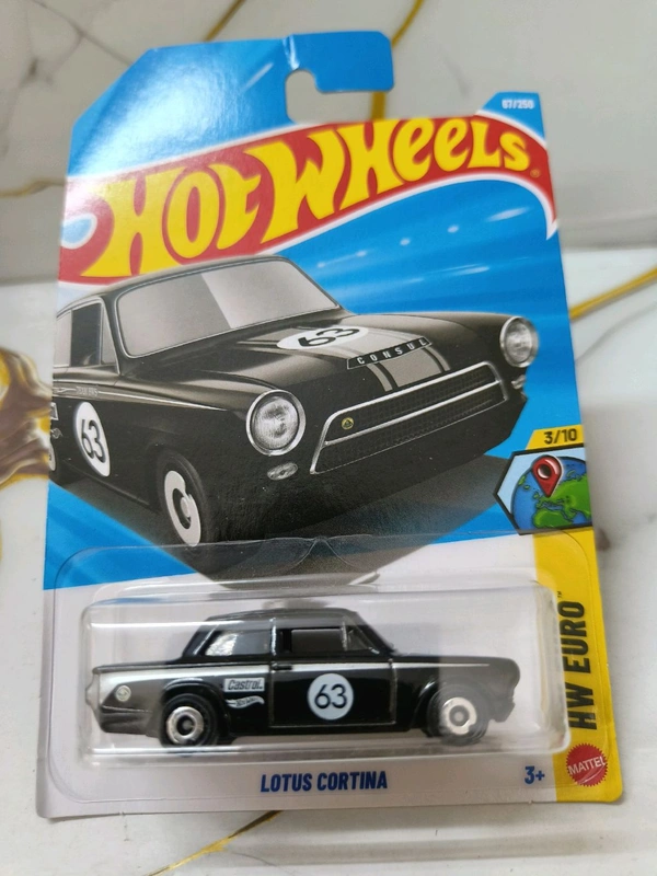 Hot Wheels LOTUS CORTINA | HW Euro | Black | 67/250