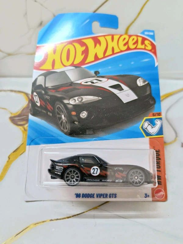Hot Wheels '96 DODGE VIPER GTS | HW Torque | Black | 221/250