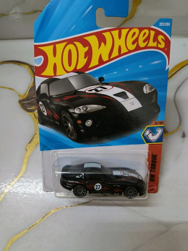 Hot Wheels '96 DODGE VIPER GTS | HW Torque | Black | 221/250