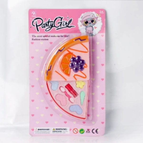 Pretend Makeup for Girls | Cosmetics Kits with Foldable Pizza Case