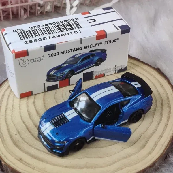 BURAGO Burago |2020 MUSTANG SHELBY GT500 | BLUE | Scale 1:64
