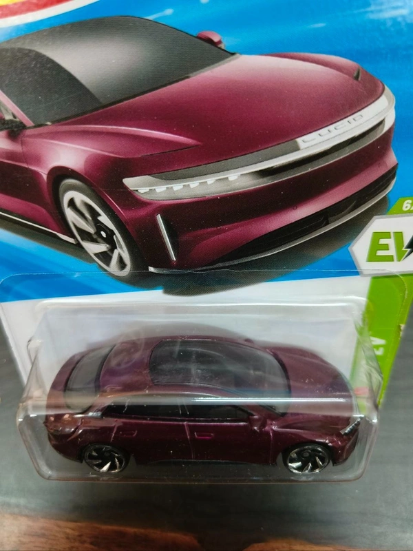 Hot Wheels Lucid Air | HW EV | Zenith Red | IMPORTED | 59/250