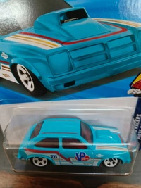 Hot Wheels 76 Chevy Chevette | Drag Racers | Light Blue | IMPORTED | 76/250