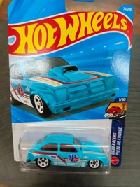 Hot Wheels 76 Chevy Chevette | Drag Racers | Light Blue | IMPORTED | 76/250