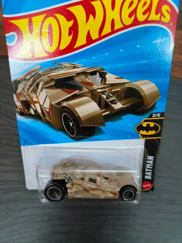 Hot Wheels The Dark Knight batmobile | Batman | Cream | IMPORTED | 51/250