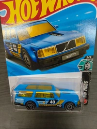 Hot Wheels Volvo 240 Drift Wagon | Hw Mods | Blue | IMPORTED | 69/250