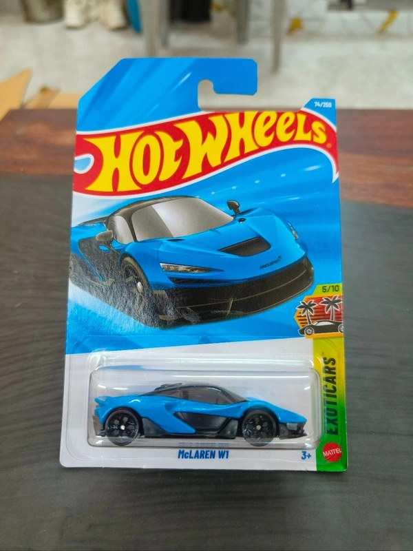 Hot Wheels Mclaren W1 | Exoticars | Blue | IMPORTED | 74/250