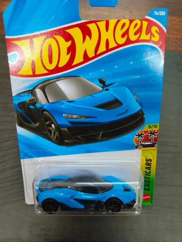 Hot Wheels Mclaren W1 | Exoticars | Blue | IMPORTED | 74/250