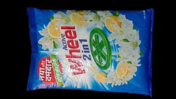 Wheel Bl Lemon & Jasmine Detergent Powder, 1 kg - 0, 24x7, 6, 2 day