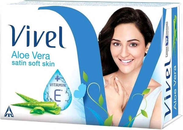 Vivel Aloe Vera Soap, 100g (Pack of 5) 
