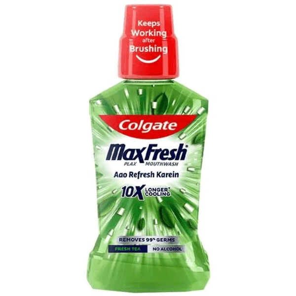 Colgate Max Fresh Plax Fresh Tea Mouthwash 250 Ml