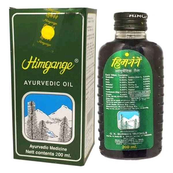 Himgange Ayurvedic Oil, 200 ml 