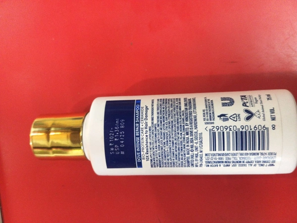 Dove Intense Repair Shampoo For Dry & Damaged Hair,  ml 