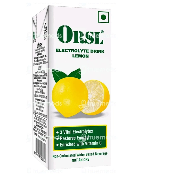 Orsl Lemon Electrolyte Drink 200ml
