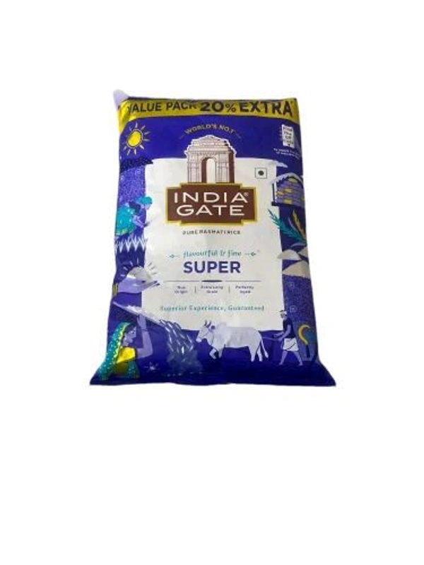 India Gate Super Basmati Rice 1 kg 