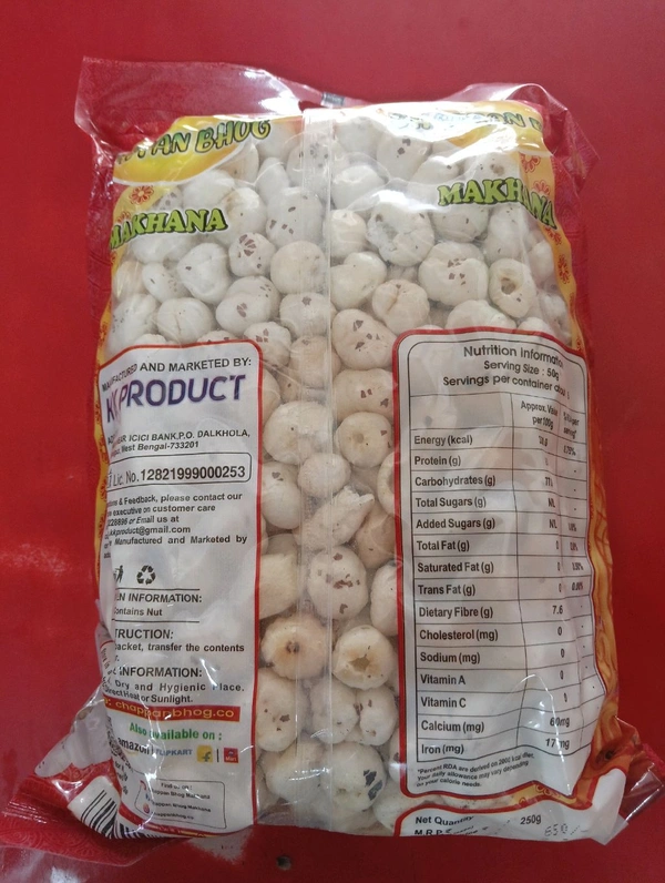  Makhana Packet  250g