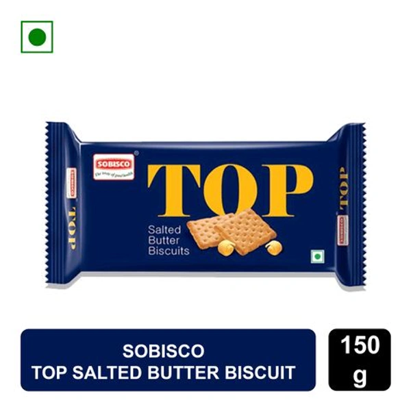 Sobisco Top Salted Butter Biscuit, 178 gm Pack