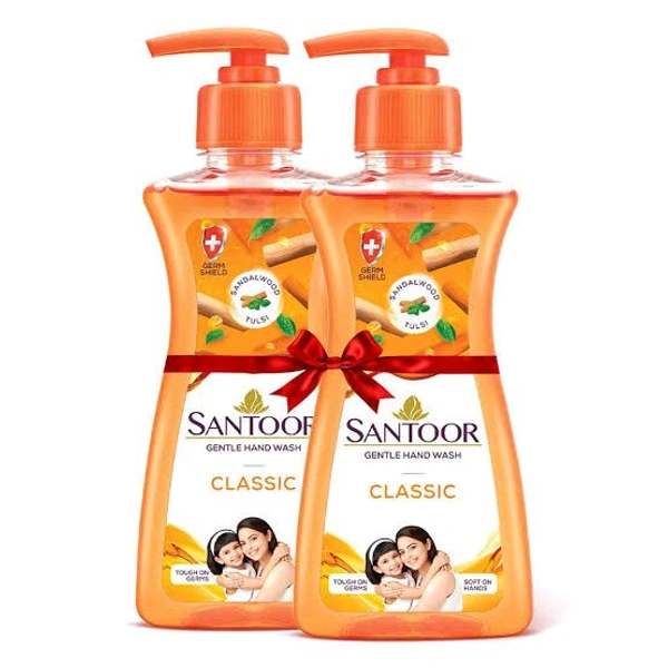 Santoor Classic Handwash - Classic 200 ml Buy 1 Get 1 Free