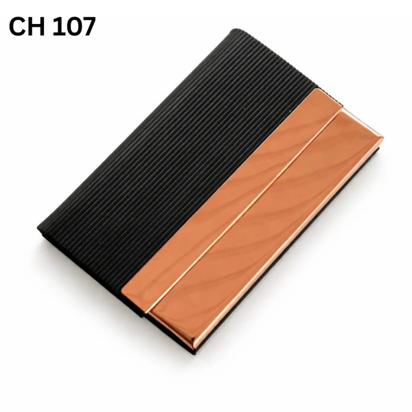 CH 107 Lining black/copper Cardholder