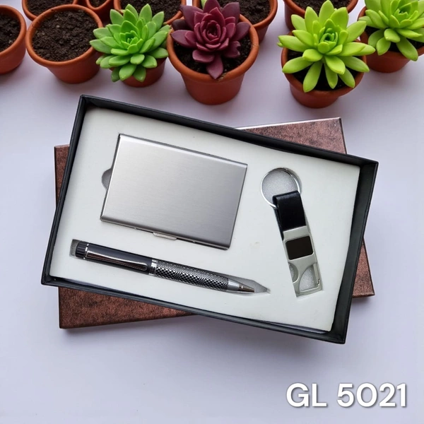 GL 5021 Sliver / Black Color Three in one Combo Set