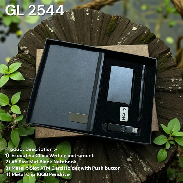 GL 2544 Black Pen drive 4 in 1 Regular Set