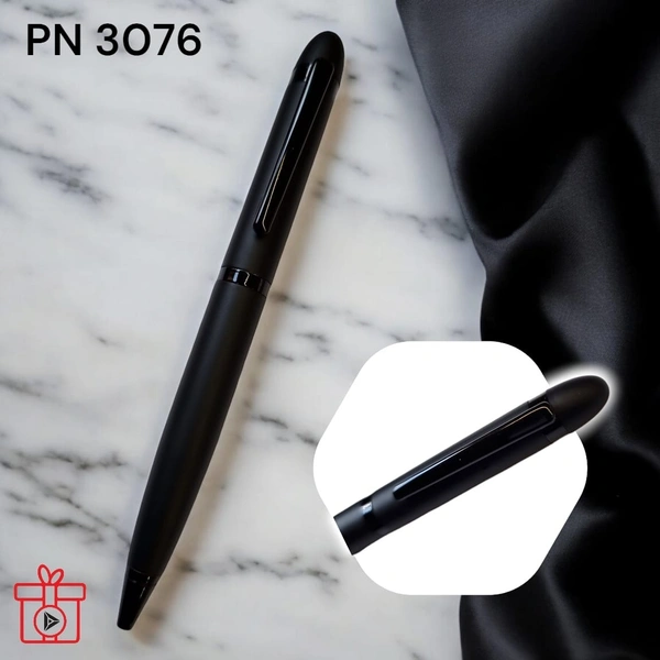 PN 3076 MB Style Full Mat Black Ball Pen