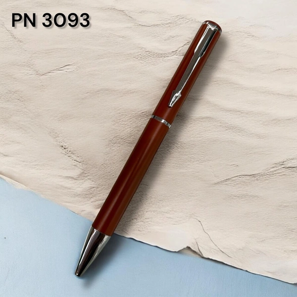 PN 3093 Tan Color Mat Arrow Clip Ball Pen