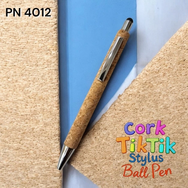 PN 4012 Cork stylus ball pen